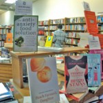 avid book display with antianxiety food solution