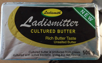 Cultured butter