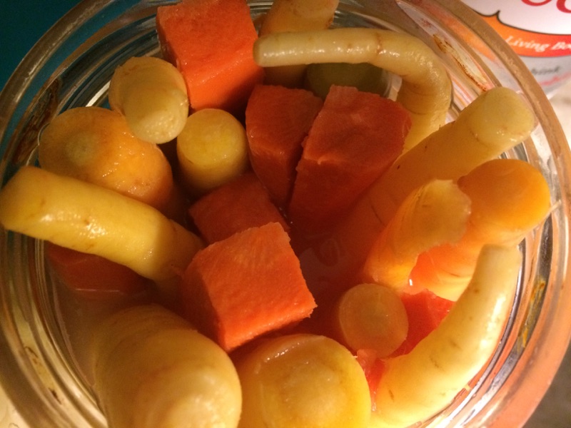 Fermented carrots