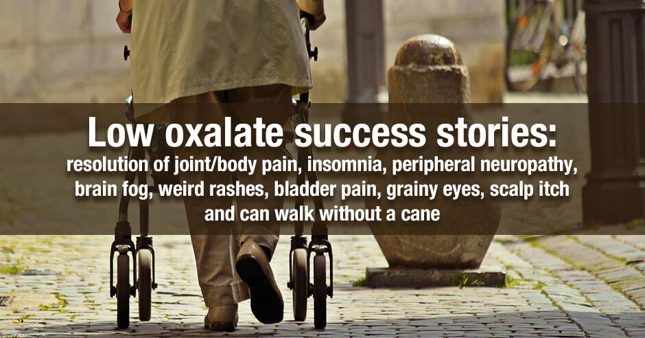 low oxalate success stories