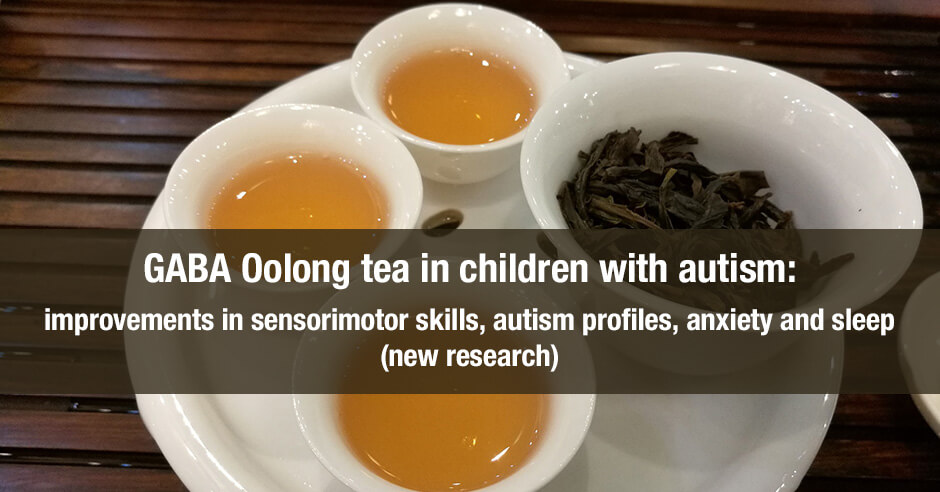 gaba woolong tea and autism