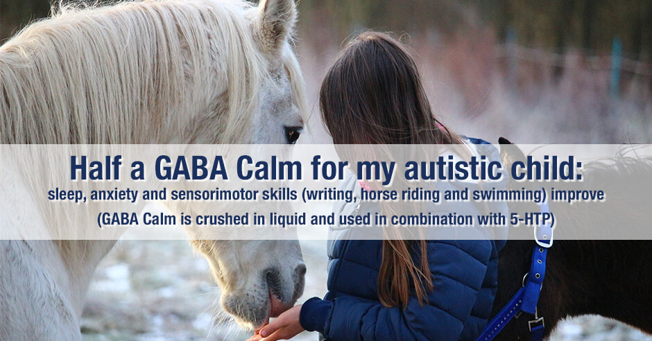 gaba calm and autistic child