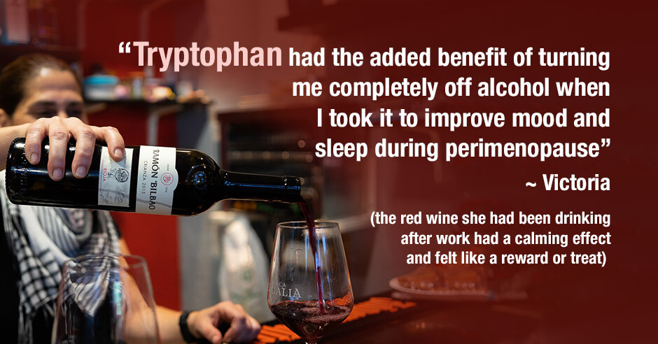 tryptophan alcohol