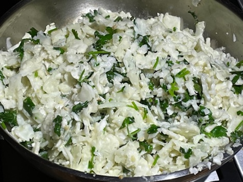 coconut cauliflower rice