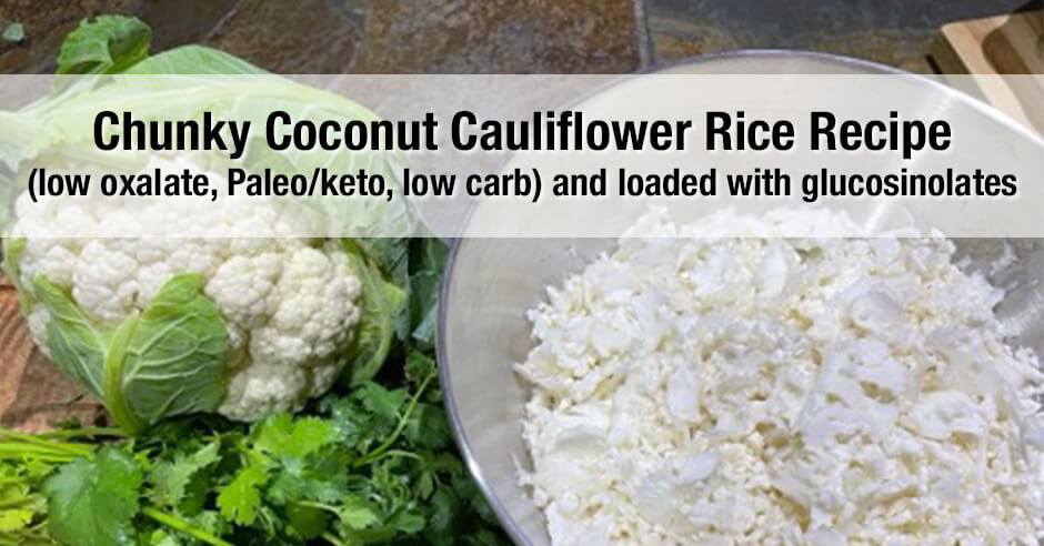 coconut cauliflower rice